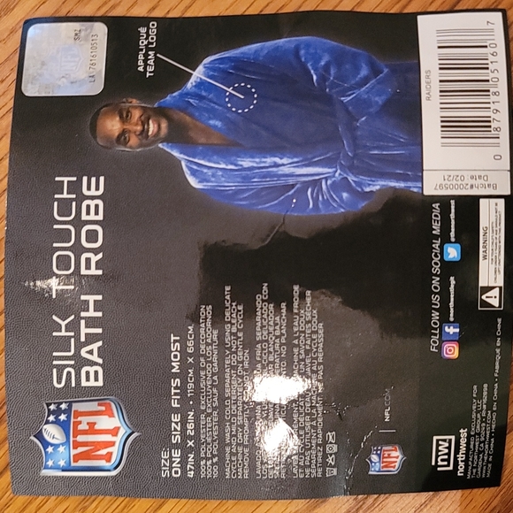 NFL Other Nfl Silk Touch Bath Robe Poshmark